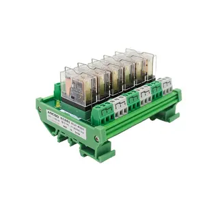 6 Kanaal 1 Spdt Din Rail Mount G2r 12V Dc/Ac Interface Relaismodule