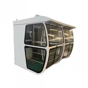 Cabina di controllo per gru a braccio singolo/doppio tipo europeo con paranco a fune metallica, cabina per gru a torre con braccio orientabile, prodotta in Cina - Product Image 1