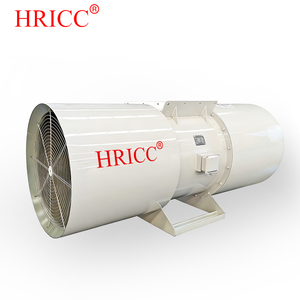 Ventilateur de tirage à jet pour tunnel souterrain, en acier inoxydable, électrique, personnalisable (ODM/OEM), 5-250 kW, pour évacuation des fumées, avec ventilation libre. - Product Image 1