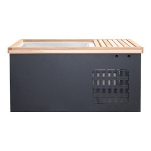 Bañera Portátil para Inmersión en Agua Fría, Estructura Ergonómica de Madera, Diseño Cuadrado con Tecnología Drop Stitch, Modelo WSC-B 1670x880x860mm, para Recuperación Muscular - Product Image 5