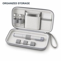 Étui de transport rigide personnalisé pour flacons de 10 ml de peptides EVA, anti-odeur, avec emplacements en mousse, pour vente en gros et personnalisation du logo