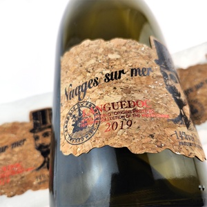Environmentally Friendly Renewable Oak <b>Labels</b> Customized Holiday Celebration <b>Gift</b> Wine Bottle <b>Labels</b> - Product Image 4