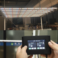 Écran tactile Smart Control LED HID HPS Gradateur RJ14 Port pour Grow Tent LED Light Controller