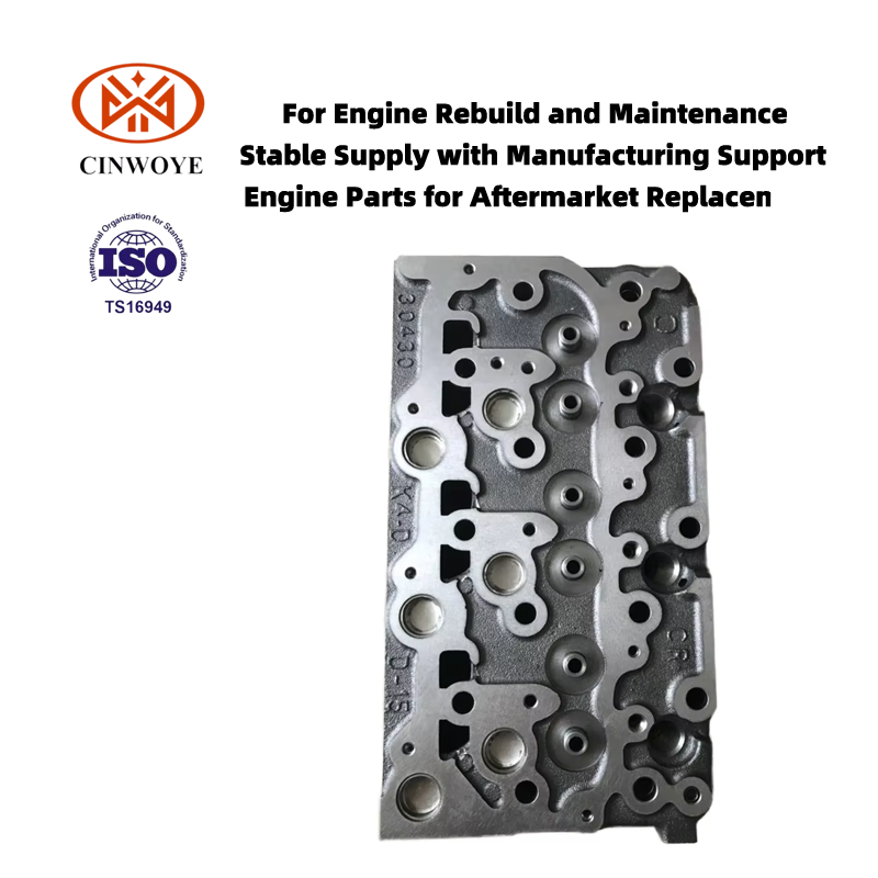 Cylinder Head Compatible with Kubota D1703