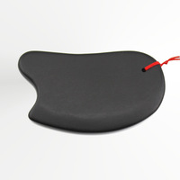 HZ Meilleures Ventes Gua Sha en Pierre Bian Noire à Dents, OEM Personnalisé, Ensemble de Gua Sha en Cristaux Bruts, Pierres de Guérison et Bijoux