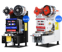Machine de scellage thermique électrique automatique haute précision HENGZHI pour gobelets à bulles, cartons en papier, boissons, cafés