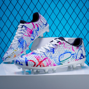 Chaussures <span class=keywords><strong>de</strong></span> football pour enfants à crampons TF, coupe basse, nouveau style, pour entraînement professionnel des étudiants, stock usine, transfrontalier, synthétiques - Product Image 1