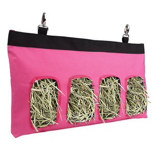 <b>Rabbit</b> Hay Pouch Reusable Fabric Feeding Bag For Small Pets S Size Rectangle Shape - Product Image 1