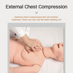 หุ่นจำลองการพยาบาลหญิงอเนกประสงค์ DARHMMY ทำจากพีวีซี สำหรับการฝึกอบรมทางการศึกษา - Product Image 4