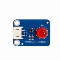 Módulo de Luz LED Roja Zetok LD01 con Conector Anti-Inversión de 2.54mm y Pantalla Digital de 5mm para Kit de Inicio en Electrónica DIY