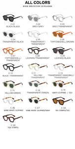 High Quality Custom Logo Retro PC <b>Frame</b> <b>Eyeglasses</b> Trendy Blue Color for Women and Men - Product Image 6