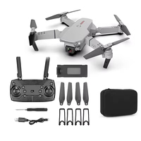 Drone WiFi FPV E88 avec double caméra HD 4K, rivalisant avec les mini-drones 4K E58, E99, E68, E525, et le drone E88 Pro. Jouets pas chers.
