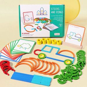 Intellectual Imagination Development Educational Creative Games Wooden Stick <b>Puzzle</b> Toy - Product Image 6