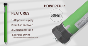 25/45R 50N <strong>Tubular</strong> <strong>Motor</strong> Electric Remote Control Motorized Roller Blinds <strong>Motor</strong> for BLinds System - Product Image 5