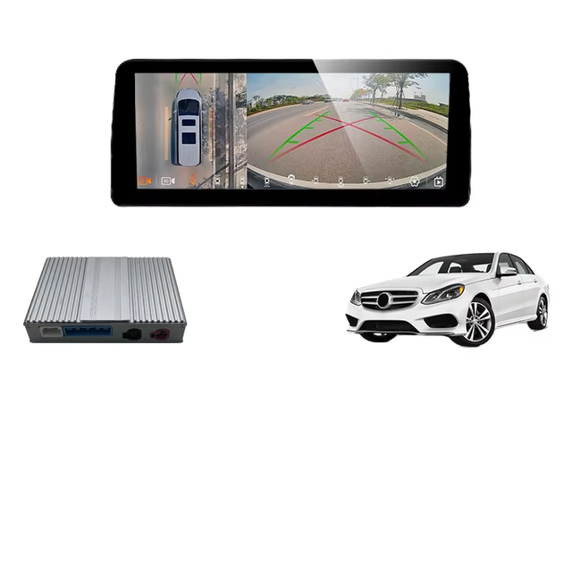High-quality 1080P 360-degree Panoramic Camera, Four-channel Bird's-eye View Panoramic Dashcam, Supports Vehicle Customization.