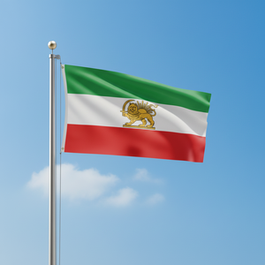 Banderas Personalizadas de Irán, Bandera Persa de 3x5 Pies con León Antiguo, Impresión Digital en Poliéster, Bandera Resistente para Campañas - Product Image 1