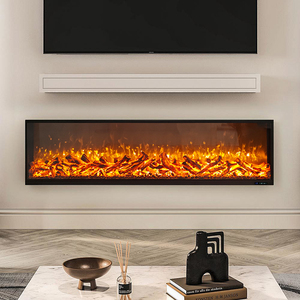 Chimenea Moderna Integrada con Pantalla en Inglés, 30-100 Pulgadas, Agua LED Personalizable para Uso en Hogar y Hotel 2026-0324 Ultra - Product Image 6