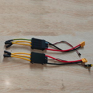 อะลูมิเนียมอัลลอยด์ของแท้ รุ่น 120HV 120A แรงดันสูง สำหรับเครื่องบินบังคับวิทยุแบบปรับได้ ปีกตรึง พร้อมตัวควบคุมอิเล็กทรอนิกส์ - Product Image 3