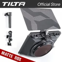 TILTA MB-T15 4*5.65 Mini Matte Box en fibre de carbone avec support supérieur pour appareils photo reflex numériques et hybrides, compatible FX30 FX3 A7 III/A7 IV