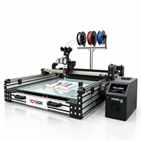 Imprimante 3D automatique AS80 pour enseignes LED, grande machine de traitement de lettres et logos numériques 3D, imprimante 3D pour enseignes et logos