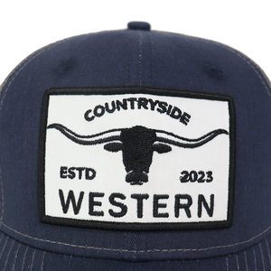 หมวกแก๊ปทรงทรัคเกอร์คุณภาพสูงสำหรับผู้ชาย ฤดูร้อน รุ่น Richardson 112 ปักลายตามสั่ง ปรับขนาดได้ 6 แผง - Product Image 6