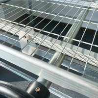 Système de bancs roulants pour serres de semis à flux et reflux, table de culture pour l'irrigation, gestion efficace de l'eau