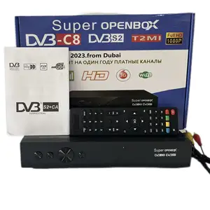 Receptor de televisión por satélite dvb s2, decodificador satelital DVB-S2 de África, Oriente Medio, sur de Asia, oferta