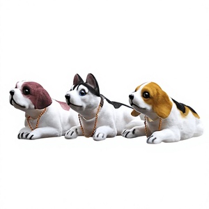 Adorno de Coche con Diseño de Perro de Plástico, para Decoración Interior de la Consola Central, Colección para Hombres - Product Image 3