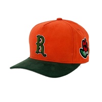 Gorra de béisbol de invierno de moda para exteriores, cálida, de felpa, al por mayor, unisex, de 6 paneles, de gamuza