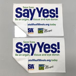 Nhà Máy Tùy Chỉnh 100% Polyester Sợi Nhỏ Slogan Rally Khăn Thăng Hoa In Ấn Rally Khăn Biểu Tượng Tùy Chỉnh Fan Khăn - Product Image 2