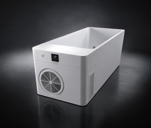 Bañera de Hidromasaje Rectangular de Acrílico para 1 Persona, Bañera de Inmersión Fría Independiente, Ecológica, para Aliviar el Estrés de Atletas, para Baño u Hotel - Product Image 1