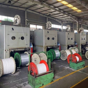 PoE giám sát cat6A rắn dây dẫn tinh khiết Đồng f/UTP 23AWG cmx lửa-đánh giá 8-Conductor PVC Áo khoác cáp <span class=keywords><strong>Ethernet</strong></span> cho CCTV - Product Image 3