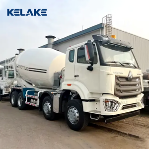 Camion malaxeur à béton haute performance 8x4 10cbm avec moteur, boîte de vitesses et pompe - Product Image 4