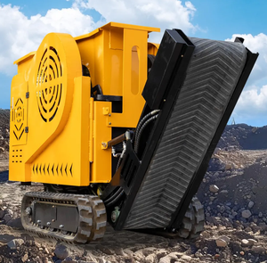 Concasseur à mâchoires haute performance pour centrale à béton, équipement de concassage HTJC430, mini concasseur mobile sur chenilles, brise-roche M - Product Image 6