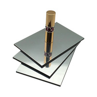 Panel compuesto de aluminio con espejo dorado o plateado (ACP) ACM antiestático para revestimiento de paredes ligeras para aplicaciones hoteleras