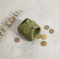 Mini porte-monnaie pour femmes en cuir PU, petit portefeuille de style coréen, porte-clés, pochette pour écouteurs, organiseur de rouge à lèvres