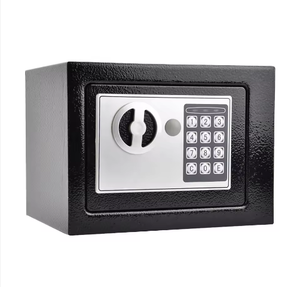 Wholesale Durable Mini <b>Safe</b> <b>Box</b> Home Office Gym for Jewelry Important Items Electronic <b>Lock</b> Optional Key Storage Cash <b>Safe</b> <b>Box</b> - Product Image 1
