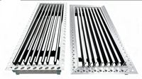 Nouveau diffuseur à fente linéaire caché Diffuseur d'air linéaire de plafond invisible Grille de ventilation en aluminium