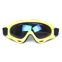 Prix d'usine en gros, lunettes de ski d'hiver pour enfants, lunettes de sécurité anti-poussière, lunettes coupe-vent, lunettes de motocross pour les sports