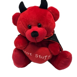 Orsacchiotti a cuore rosso peluche peluche peluche peluche vogliono vendere prodotti online - Product Image 1