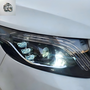 ชุดไฟหน้า LED แบบสามตา สำหรับรถยนต์ซีรีส์ 5 รุ่น F18 ปี 2011-2017 พร้อมไฟเลี้ยวแบบ Sequential และไฟ DRL โปรเจคเตอร์  รุ่น Iconic "Three-E" - Product Image 2
