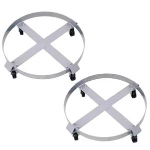 Steel Oil Drum Cart Cylindrical Translation Roller Manual <b>Handling</b> Tool Cart Manufacturer Direct Sales - Product Image 2