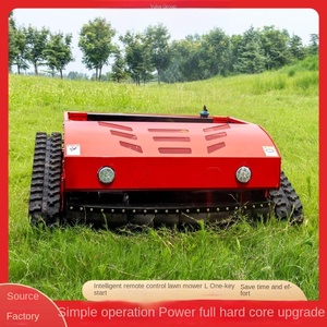 Tondeuse à carburant haute puissance télécommandée, concasseur de foin sur chenilles, fonctionnement à distance de la ferme - Product Image 3