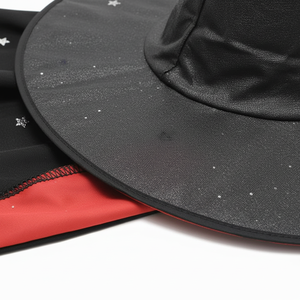 Capa con Capucha de Vampiro para Halloween, Capa de Navidad, Disfraz de Diablo, Disfraz de Bruja, Mago, Hechicero, Unisex para Adultos, Negro y Rojo, Poliéster - Product Image 6