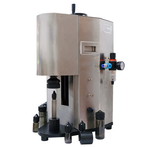Máquina de cierre de tapas para botellas de plástico V3 Universal para máquina taponadora de escritorio de 10-120ml Semi-Auto - Product Image 1