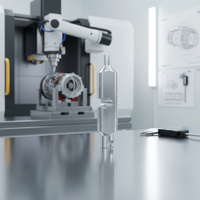 Service d'usinage CNC de haute précision Etri One Piece Flow pour équipements industriels avec pièces en acier inoxydable à tolérances strictes