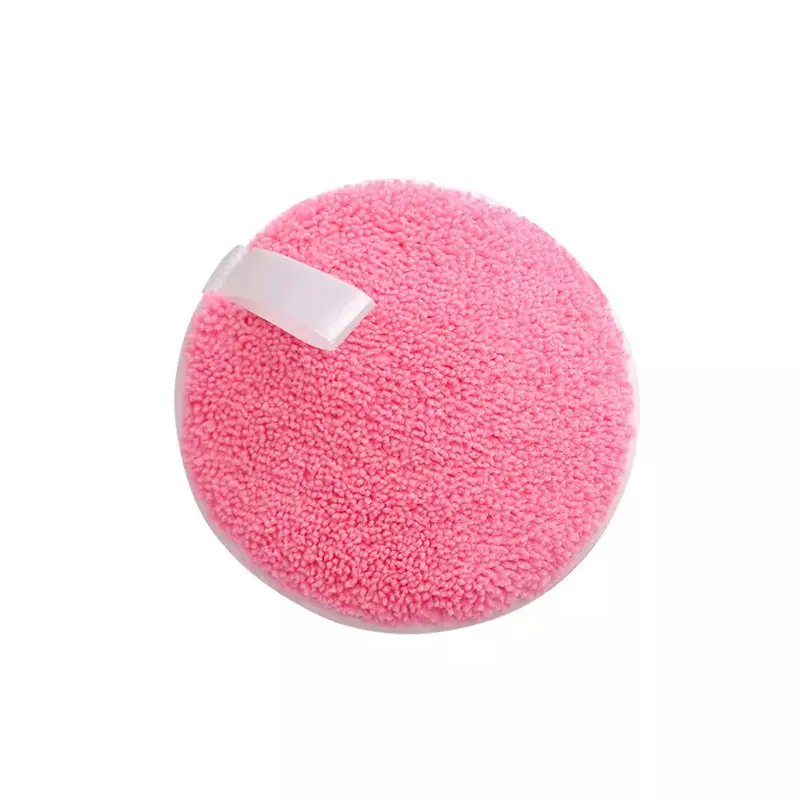 2024 biểu tượng tùy chỉnh đầy màu sắc Remover Pad chăm sóc da mềm làm sạch Puff cotton chất lượng cao Vòng trang điểm vẻ đẹp miếng bọt biển nhãn hiệu riêng