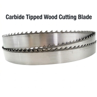Fabricant chinois de lames de scie à ruban en carbure sur mesure pour le traitement du bois et la coupe du bois, avec des dimensions de 35x0,9 mm et une livraison constante