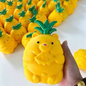 Wholesale Plastic/Silicone Jumbo Highland Cow <b>Squishy</b> Funny Slow Return Stress Relief Toys for Kids Adults 15cm - Product Image 3