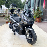 Nouvelle arrivée 2026 YIZHU ADV Gris 250cc Moto à essence EFI sans balais automatique ABS TCS Frein à disque 130 km/h Scooters à essence